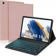 Etui z klapką JADEMALL do samsung tab a8 AZERTY