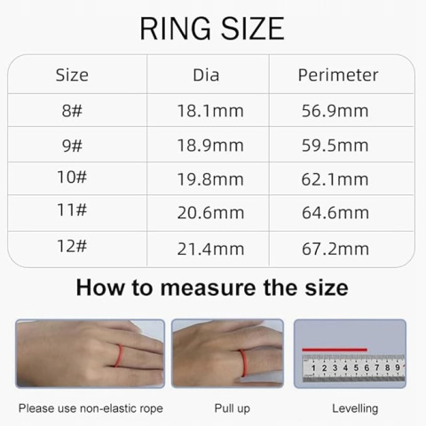 SMARTRING 18.1MM SMART RING ROZ. 8 IP68 MONITOR SNU CZARNY