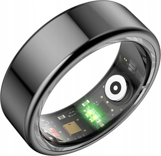 SMARTRING 18.9MM SMART RING ROZ. 9 IP68 MONITOR SNU CZARNY