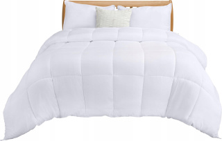 UTOPIA BEDDING Kołdra 200x200 cm Mikrofaser Całoroczna Biała