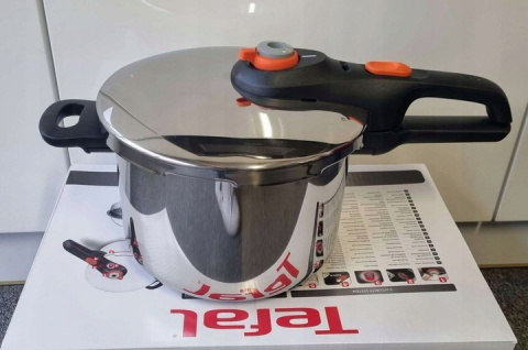 Szybkowar Tefal Secure Click 6L Garnek Parowy Parowar + Koszyk