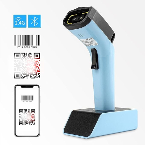 Bezprzewodowy skaner kodów kreskowych 2D Bluetooth Czytnik NETUM DS7500