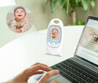 Niania Elektryczna Wideo Kamera z dźwiękiem LCD 2" Baby Monitor 2,4 GHz