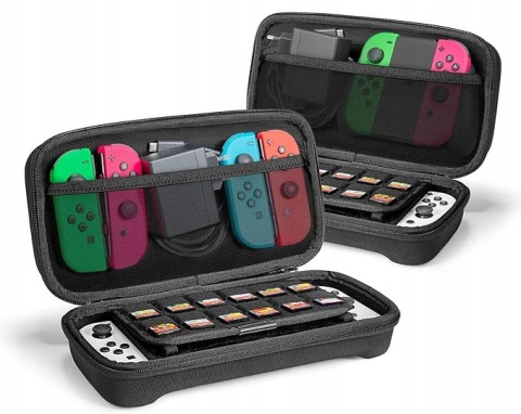 Etui do Nintendo Switch/Switch OLED tomtoc - Ochronna torba Pokrowiec