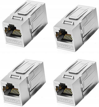 Złącza Ethernet Keystone Cat7 RJ45 4szt.