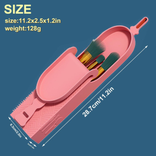 Etui Silikonowe na pędzle do makijażu Organizer Wodoodporny na Kosmetyki