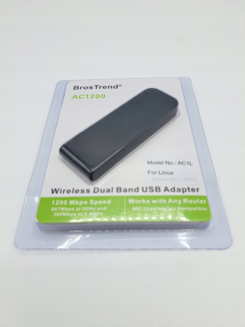 Karta sieciowa WIFI USB 3.0 BrosTrend AC1200 5 GHz/867 Mbps + 2,4