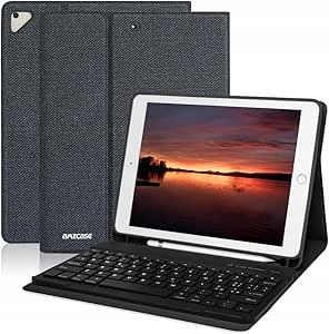 AMZCaSE Etui na klawiaturę 9.7 do iPad QWERTZ