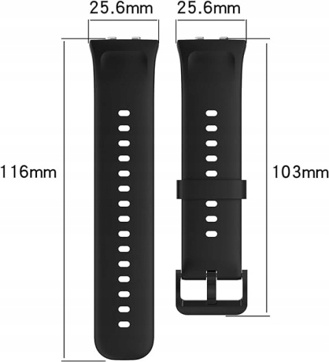 Pasek do zegarka + 3 silikonowe ochraniacze ekranu OPPO Watch 3 Pro