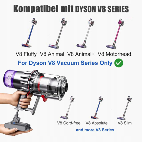 Akumulator o pojemności 6000 mAh do Dyson V8