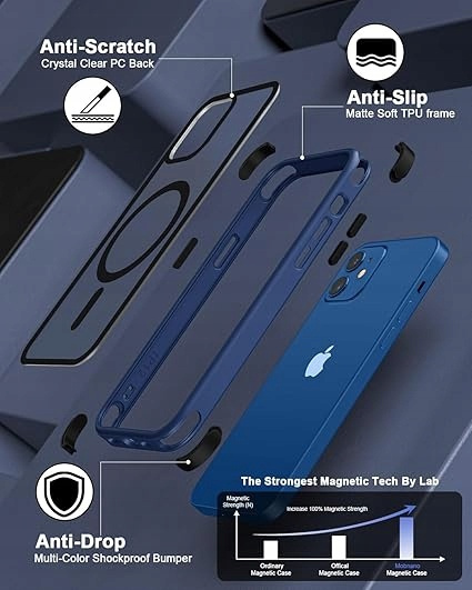 Ultra hybrydowe przezroczyste etui do iPhone 12 / iPhone 12 Pro