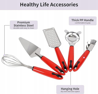 Zestaw przyborów kuchennych do owoców