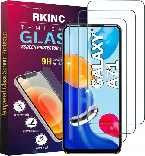 3x Szkło hartowane do Samsung Galaxy A71 Note 10 Lite Folia ochronna HD 3x Szkło hartowane do Samsung Galaxy A71 Note 10 Lite Folia ochronna HD