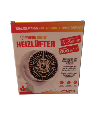 GRZEJNIK ELEKTRYCZNY TERMOWENTYLATOR 800W HEATER