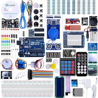 ELEGOO UNO R3 Ultimate Starter Kit - Zestaw Kompatybilny z Arduino IDE