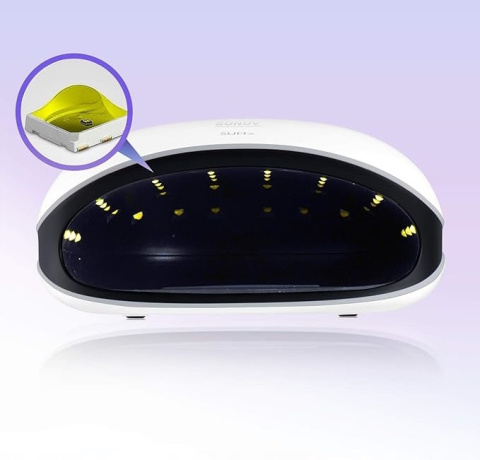 Lampa UV LED do Paznokci Żelowych i Hybrydowych LCD SUNUV 48W z Czujnikiem Lampa UV LED do Paznokci Żelowych i Hybrydowych LCD SUNUV 48W z Czujnikiem