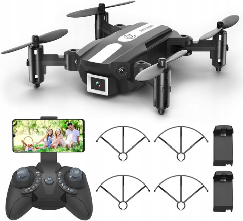 Dron Wipkviey T25 1080P HD FPV WiFi 2 baterie Mini dron RC