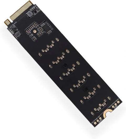 Karta rozszerzeń M2 NGFF NVMe PCIe do SATA 3.0 6-portów Adapter ASM1166 Karta rozszerzeń M2 NGFF NVMe PCIe do SATA 3.0 6-portów Adapter ASM1166