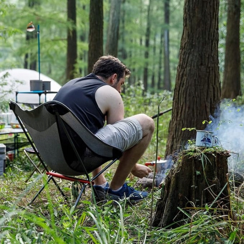 Krzesło turystyczne Naturehike Składane Krzesło Kempingowe + Pokrowiec