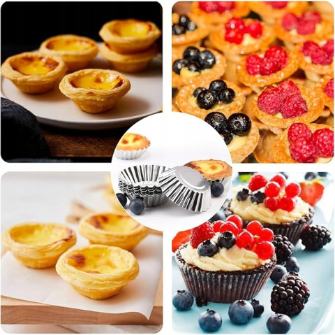 30 sztuk mini foremek do tart muffinek, mini ciastek