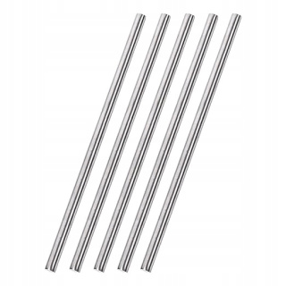 6mm x 250mm pręt ze stali nierdzewnej okrągły pręt do majsterkowania 5 szt.