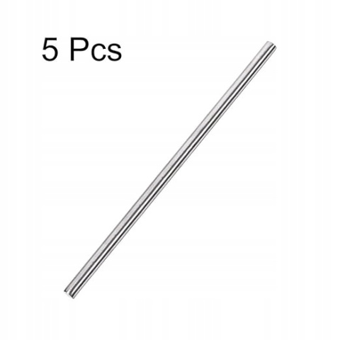 6mm x 250mm pręt ze stali nierdzewnej okrągły pręt do majsterkowania 5 szt. 6mm x 250mm pręt ze stali nierdzewnej okrągły pręt do majsterkowania 5 szt.
