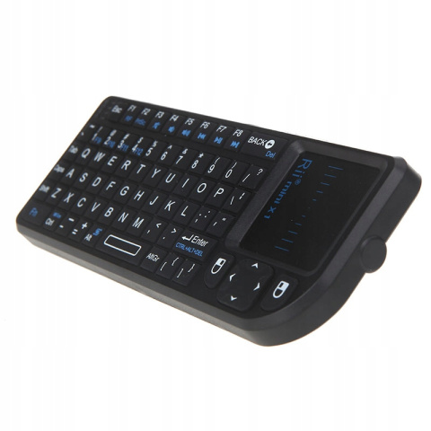 KLAWIATURA BEZPRZEWODOWA TOUCHPAD Rii mini X1 2.4G KLAWIATURA BEZPRZEWODOWA TOUCHPAD Rii mini X1 2.4G