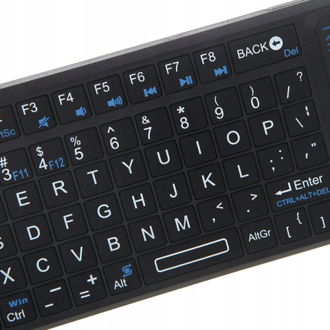 KLAWIATURA BEZPRZEWODOWA TOUCHPAD Rii mini X1 2.4G KLAWIATURA BEZPRZEWODOWA TOUCHPAD Rii mini X1 2.4G