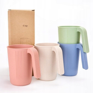Kubki nietłukące 350ml 4 szt.