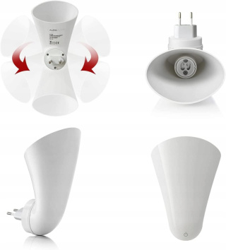 Lampa ścienna nocna Auraglow