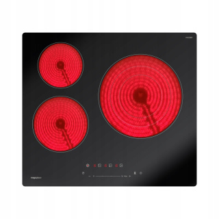 MagicPlux Płyta grzewcza ceramiczna 3 palniki 59 cm, 6600W
