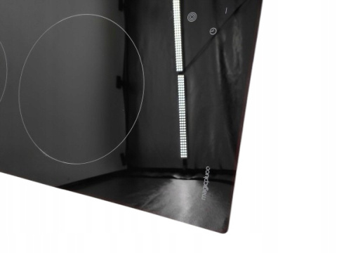 MagicPlux Płyta grzewcza ceramiczna 3 palniki 59 cm, 6600W