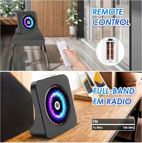 Odtwarzacz CD Gueray 23232 czarny Odtwarzacz CD Gueray 23232 czarny