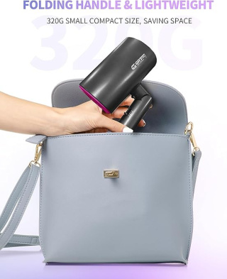 Suszarka do stylizacji włosów Składana Jonowa z dyszą i dyfuzorem 2200W