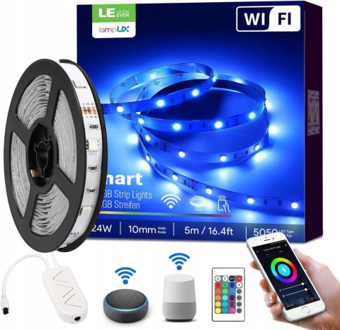 TAŚMA LED LE ALEXA 5M SMART WIFI TAŚMA LED LE ALEXA 5M SMART WIFI