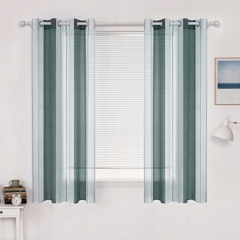 Zasłony Okienne Eleganckie 2-Panelowe 140x175 cm Zasłony Okienne Eleganckie 2-Panelowe 140x175 cm