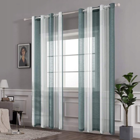 Zasłony Okienne Eleganckie 2-Panelowe 140x175 cm Zasłony Okienne Eleganckie 2-Panelowe 140x175 cm