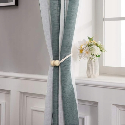 Zasłony Okienne Eleganckie 2-Panelowe 140x175 cm Zasłony Okienne Eleganckie 2-Panelowe 140x175 cm