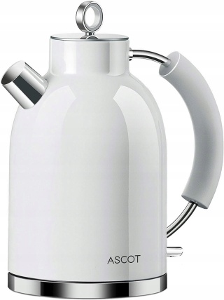 Czajnik elektryczny Ascot DGM 2200 W 1,5 l biały