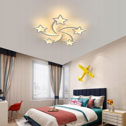 Lampa Sufitowa LED 50W Ściemnialna z Pilotem Żyrandol LED 3000K-6500K Lampa Sufitowa LED 50W Ściemnialna z Pilotem Żyrandol LED 3000K-6500K