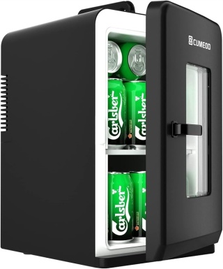 Mini lodówka 15L Cumeod Chłodzenie i podgrzewanie 12V DC/220V AC 21 puszek