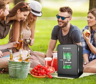 Mini lodówka 15L Cumeod Chłodzenie i podgrzewanie 12V DC/220V AC 21 puszek