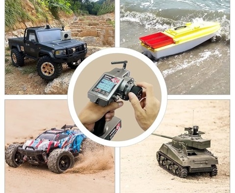 Radiolink RC6GS V3 Nadajnik RC 7CH z Odbiornikiem R7FG Telemetria Żyroskop Radiolink RC6GS V3 Nadajnik RC 7CH z Odbiornikiem R7FG Telemetria Żyroskop