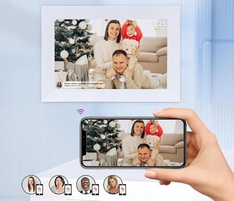 Ramka Cyfrowa 10,1" WiFi 32 GB Aplikacja Frameo Dotykowy Ekran IPS HD Ramka Cyfrowa 10,1" WiFi 32 GB Aplikacja Frameo Dotykowy Ekran IPS HD