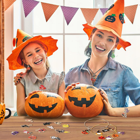 SANNIX 100 szt. zawieszek na Halloween SANNIX 100 szt. zawieszek na Halloween