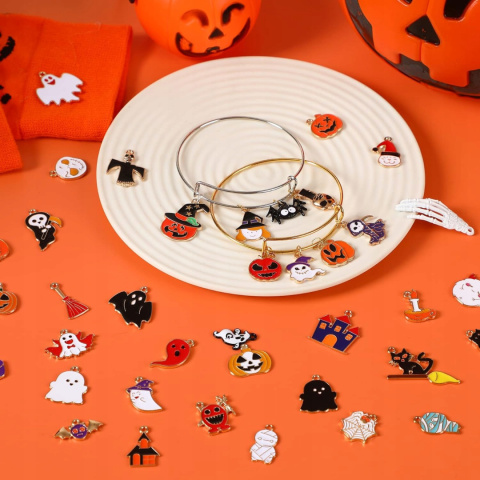 SANNIX 100 szt. zawieszek na Halloween SANNIX 100 szt. zawieszek na Halloween