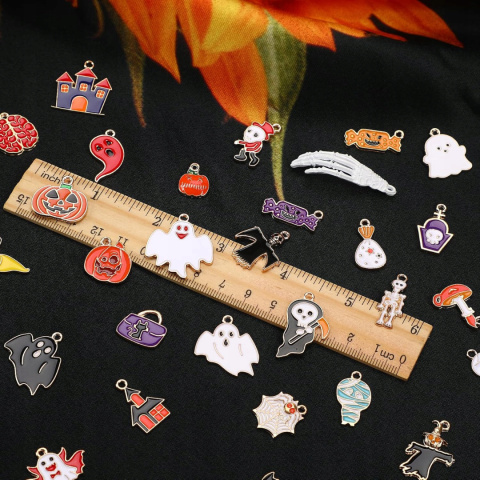 SANNIX 100 szt. zawieszek na Halloween SANNIX 100 szt. zawieszek na Halloween