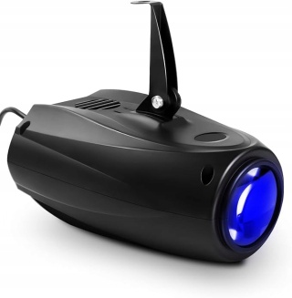 Światło Sceniczne RGB Reflektor DJ Projektor LED z Efektem Stroboskopowym