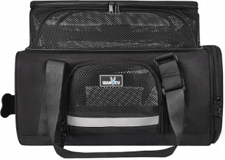 Transporter dla Psów i Kotów Rozszerzalna Torba Składana 45 x 28 x 21cm