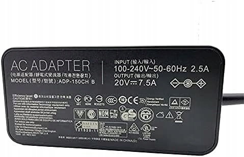 Zasilacz 150W 20V 7.5A do ASUS FX505 FX705 K571 GT ADP-150CH B 6.0x3.7mm Zasilacz 150W 20V 7.5A do ASUS FX505 FX705 K571 GT ADP-150CH B 6.0x3.7mm